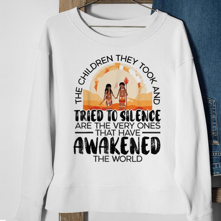 The Children They Took Orange Day Indigenous Children Sweatshirt Gifts for Old Women