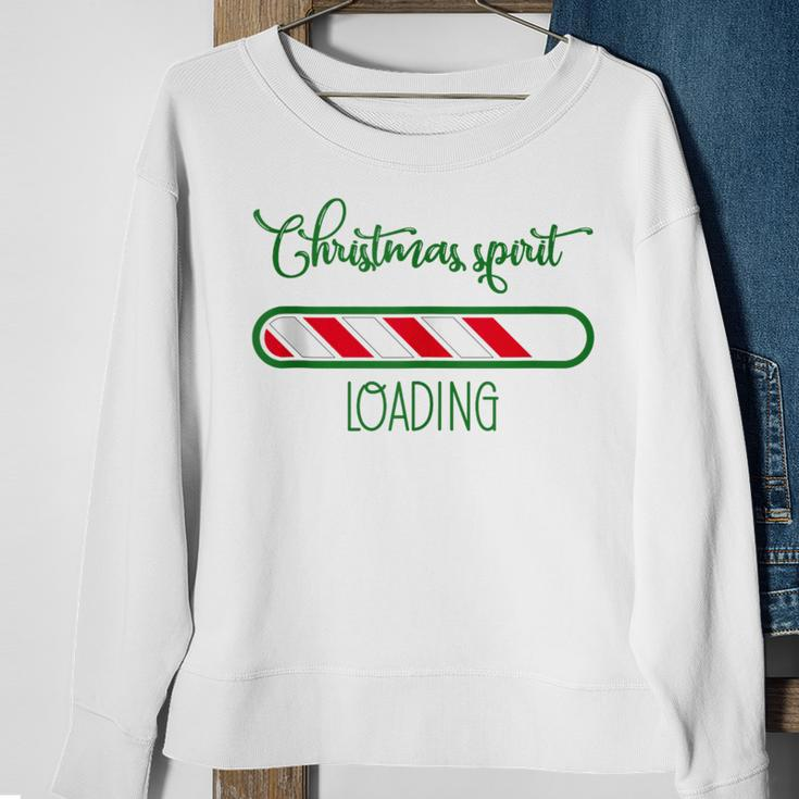Christmas Holidays Spirit Loading Joy Sweatshirt Gifts for Old Women