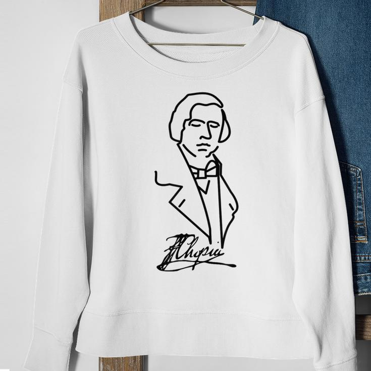 Classical Music Pianist Chopin Musician Composer Sweatshirt Gifts for Old Women