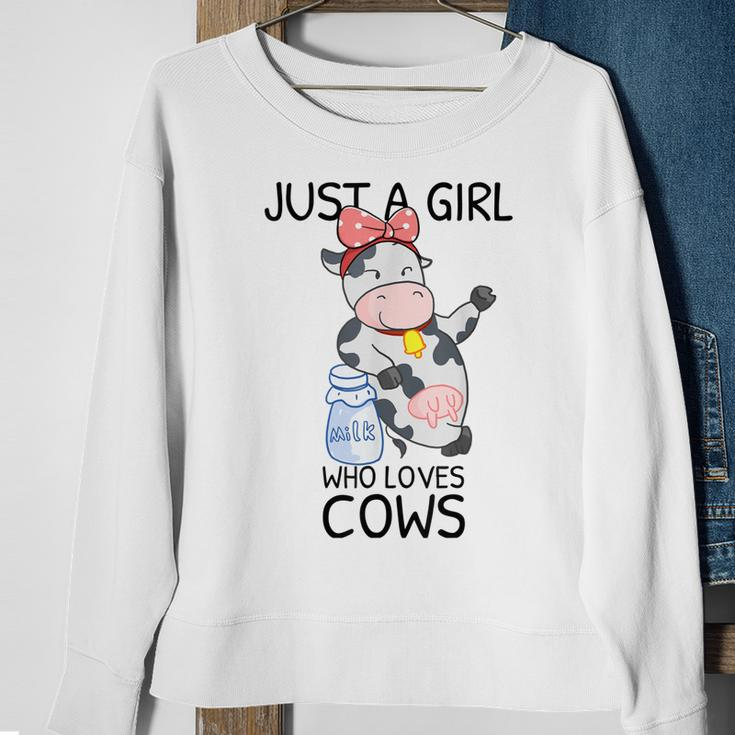 Cowgirl Cow Print Pink Bandanas Gifts For Women Girls Kids Sweatshirt Gifts for Old Women