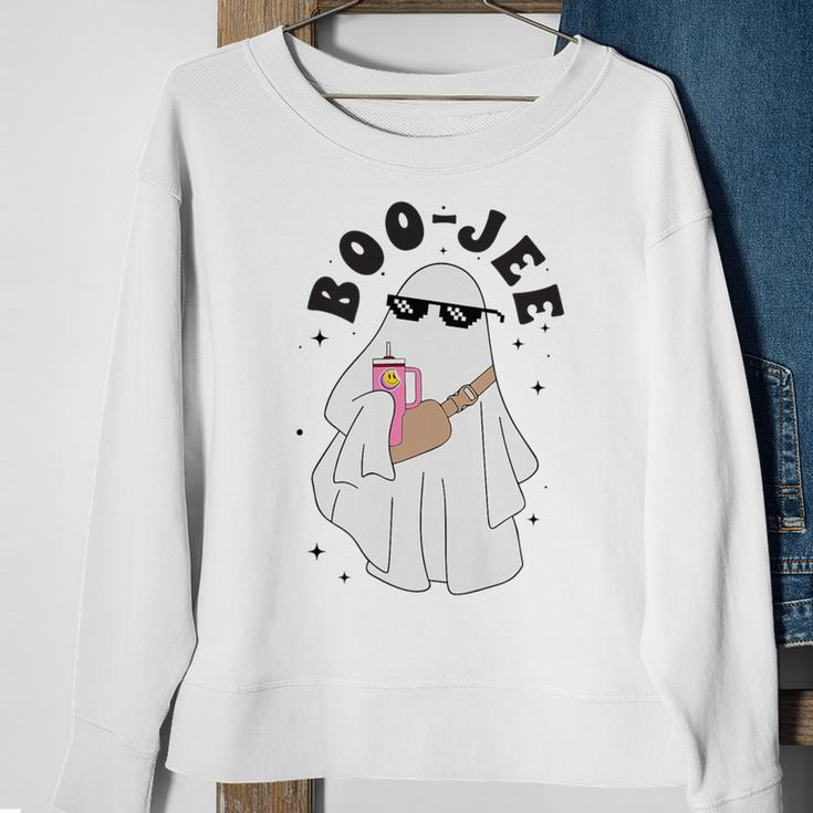 Cute Ghost Halloween Costume Boujee Boo-Jee Spooky Season Sweatshirt Gifts for Old Women