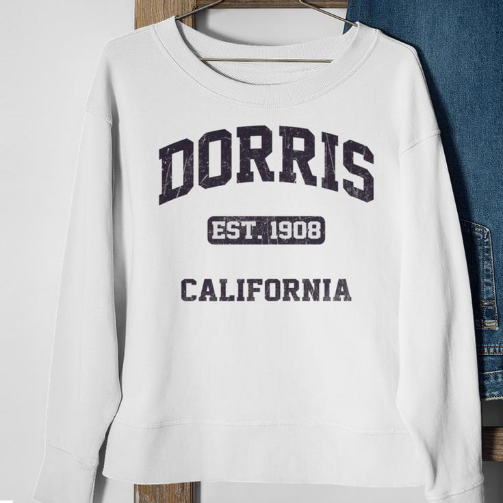 Dorris California Ca Vintage State Athletic Style Sweatshirt Gifts for Old Women