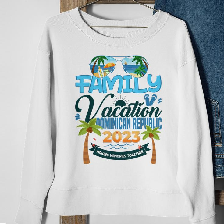 Family Vacation Dominican Republic 2023 Matching Vacation Sweatshirt Gifts for Old Women