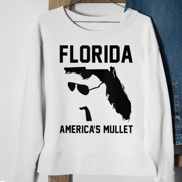 Florida Americas Mullet Funny Sweatshirt Gifts for Old Women