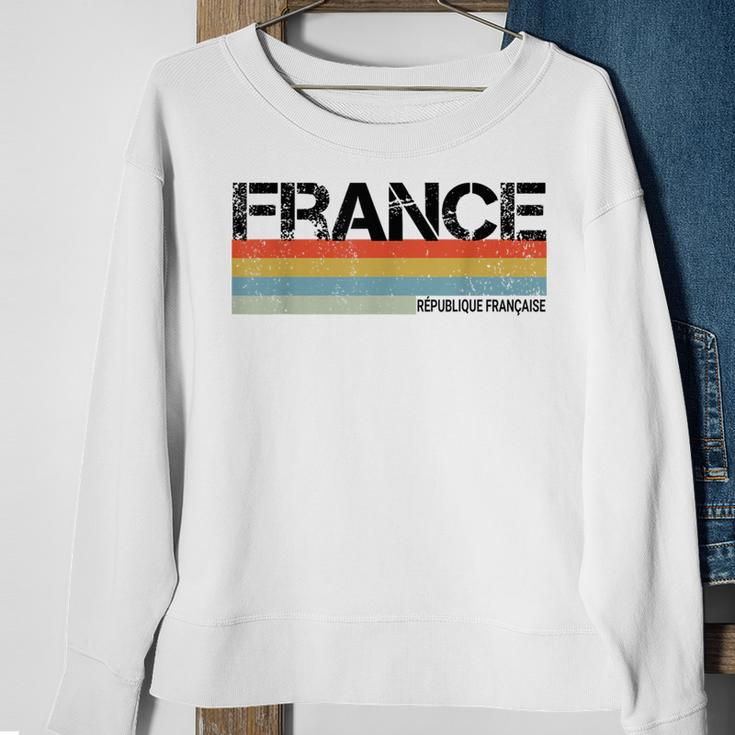 France And French Sweatshirt Gifts for Old Women