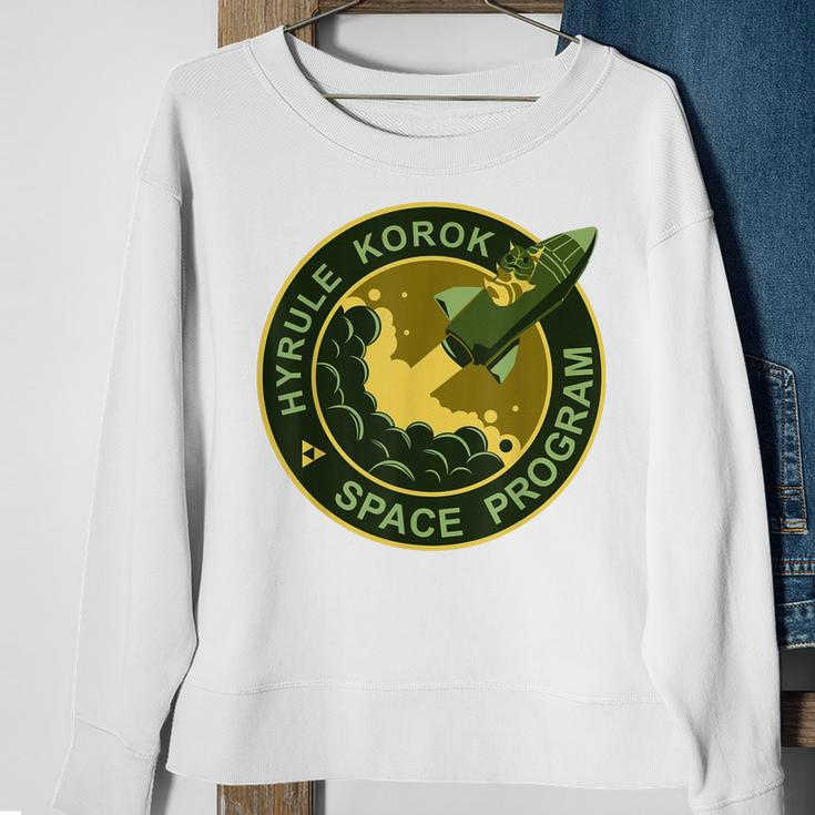 Hyrule Korok Space Program Funny Space Exploration Sweatshirt Gifts for Old Women