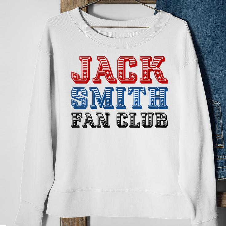 Jack Smith Fan Club Retro Usa Flag American Funny Political Sweatshirt Gifts for Old Women