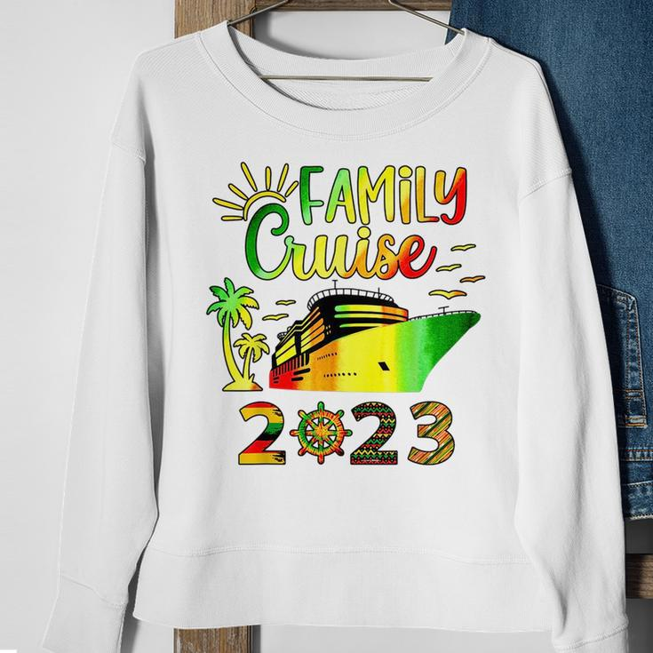 Junenth Family Cruise 2023 Celebrate Black Freedom Sweatshirt Gifts for Old Women