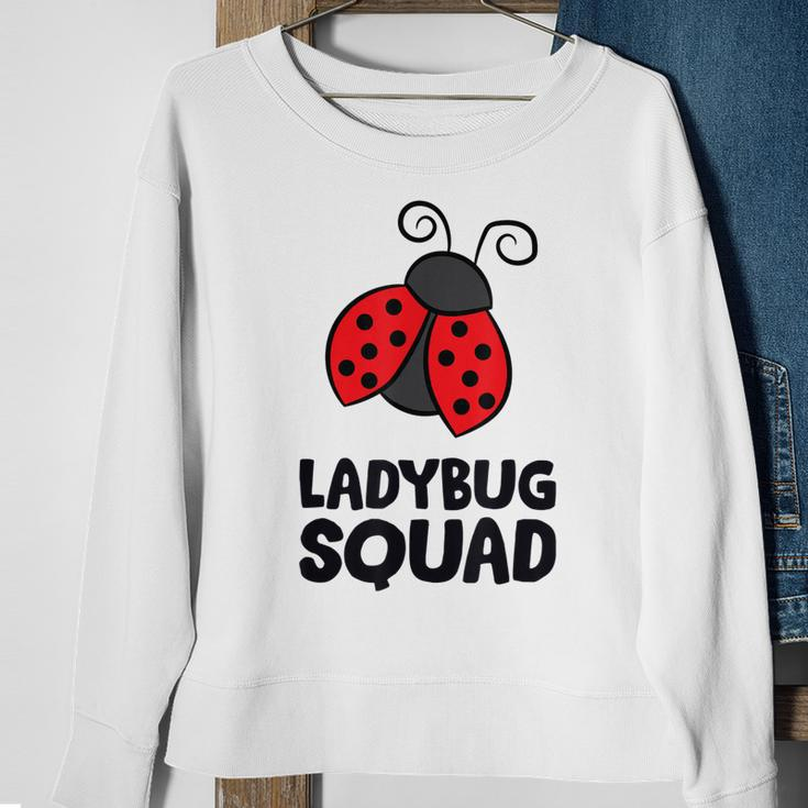 Ladybug Squad Love Ladybugs Team Ladybugs Sweatshirt Gifts for Old Women