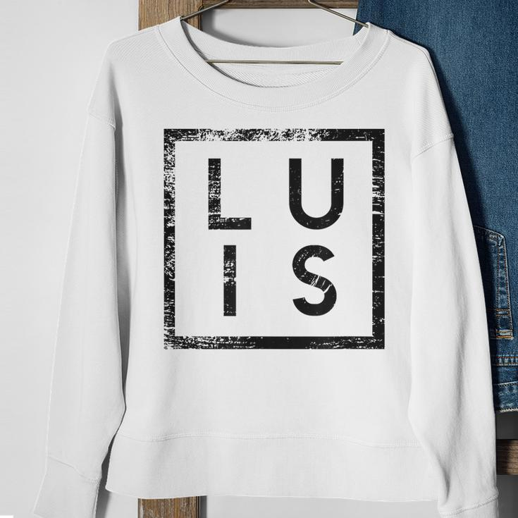 Luis Minimalism Sweatshirt Gifts for Old Women