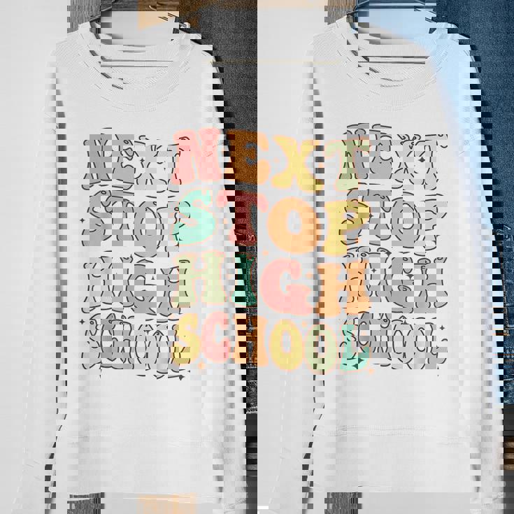 Next Stop High School Elementary School Graduation 2023 Sweatshirt Gifts for Old Women