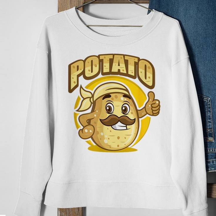 Potato With An E Sweatshirt Gifts for Old Women