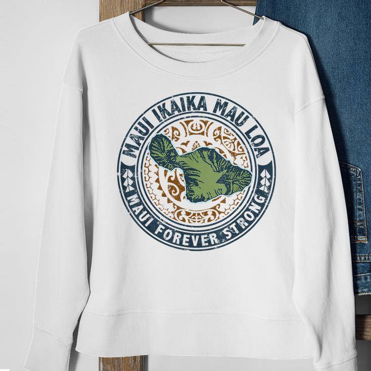 Pray For Maui Hawaii Strong Sweatshirt Gifts for Old Women