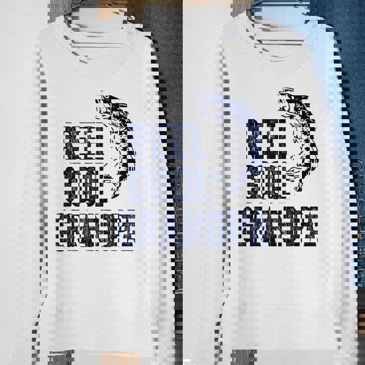 Reel Cool Grandpa Fathers Day For Fisherman Sweatshirt Gifts for Old Women
