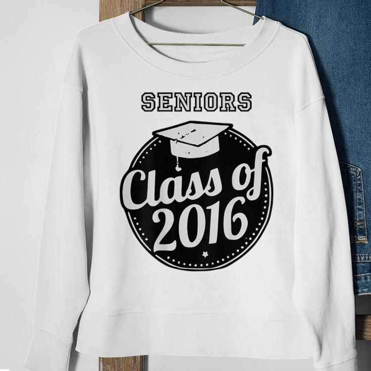 Seniors Class Of 2016 Graduation Sweatshirt Gifts for Old Women