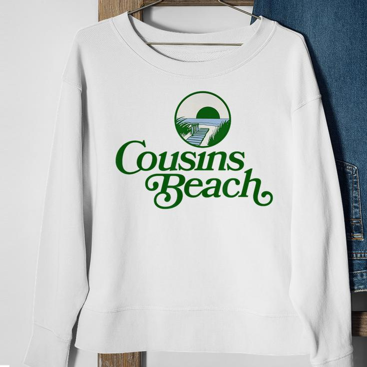 The Summer I Turned Pretty Cousins Beach Graphic Gray Gray Funny Gifts Sweatshirt Gifts for Old Women