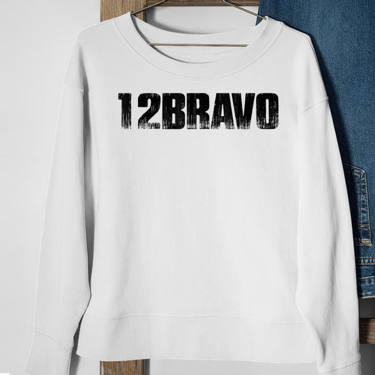 Us Army 12 Bravo Combat Engineer 12B Veteran Gift Sweatshirt Gifts for Old Women