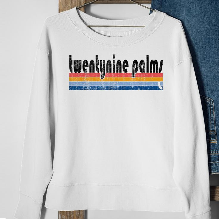 Vintage 80S Style Twentynine Palms Ca Sweatshirt Gifts for Old Women
