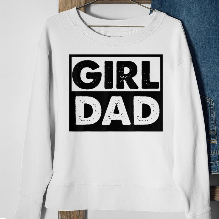 Vintage Girl Dad Proud Men Daddy Father Of Girl Dad Sweatshirt Gifts for Old Women