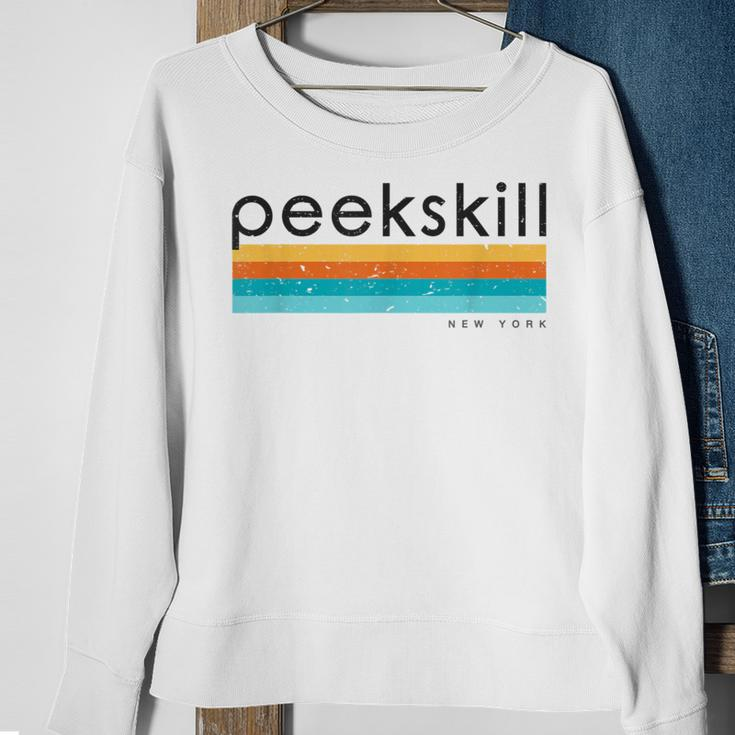 Vintage Peekskill New York Retro Sweatshirt Gifts for Old Women