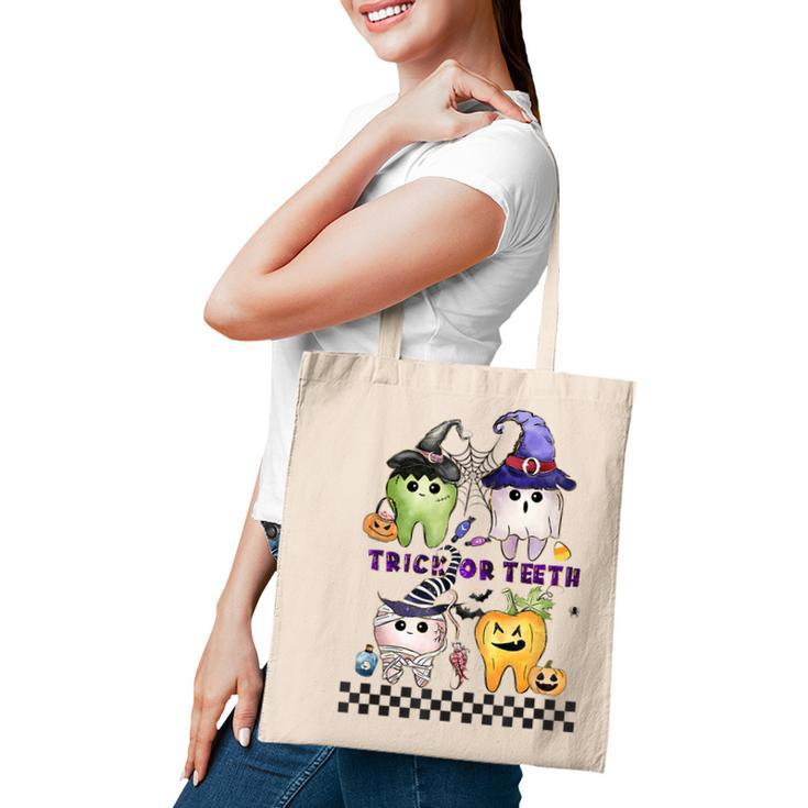 Dentists Halloween Trick Or Th Spooky Th Witches Tote Bag