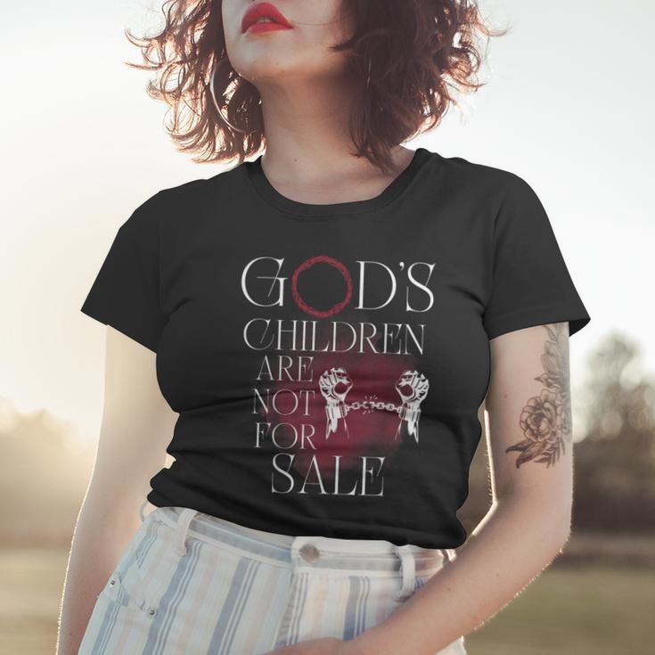 Gods Children Are Not For Sale Jesus Christ Christian Women Christian Gifts Women T-shirt Gifts for Her
