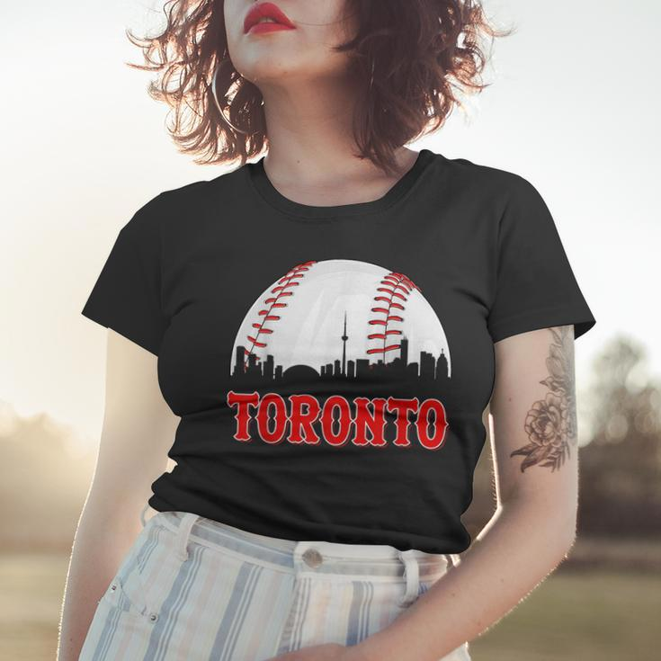 Vintage Toronto Baseball Men Women Player And Fans Baseball Funny Gifts Women T-shirt Gifts for Her