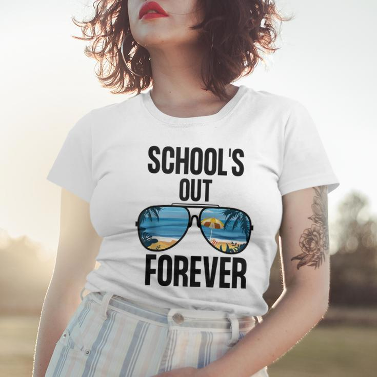 Schools Out Forever Graduation Last Day Of School Women T-shirt Gifts for Her