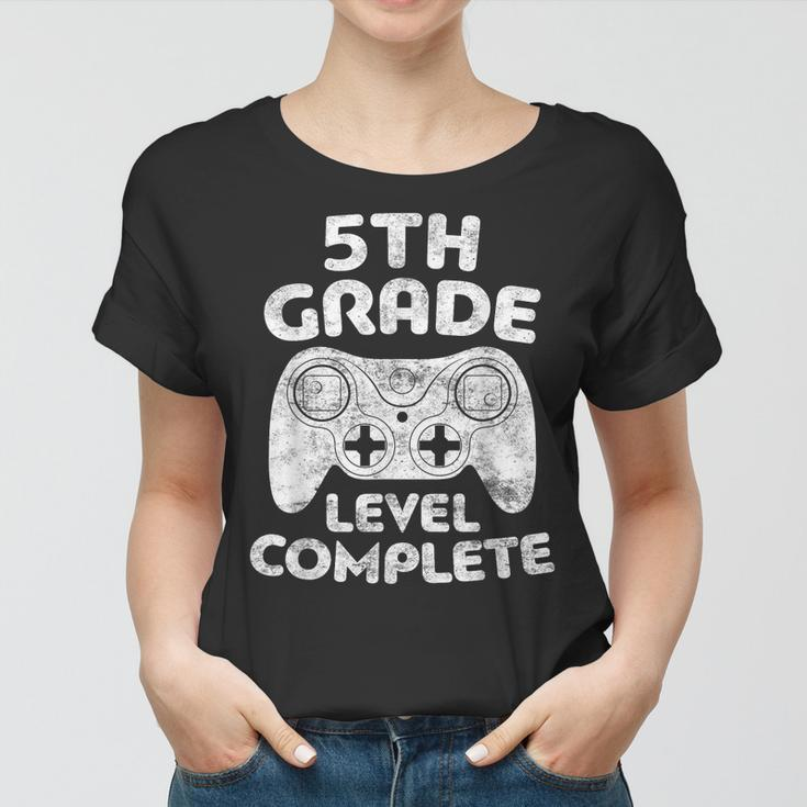 5Th Grade Level Complete First Grade Graduation Women T-shirt
