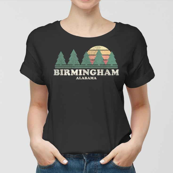 Birmingham Al Vintage Throwback Retro 70S Design 70S Vintage Designs Funny Gifts Women T-shirt