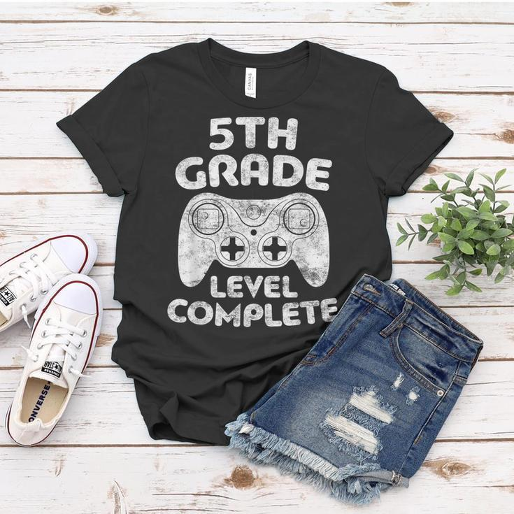 5Th Grade Level Complete First Grade Graduation Women T-shirt Unique Gifts