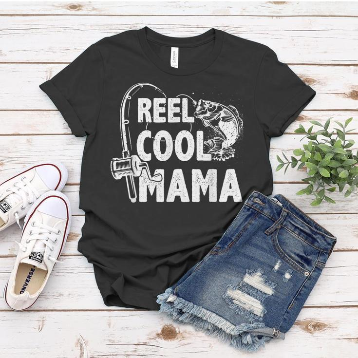 Family Lover Reel Cool Mama Fishing Fisher Fisherman Gift For Women Women T-shirt Unique Gifts