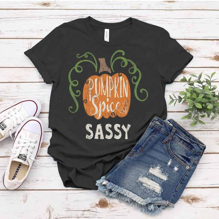 Sassy Pumkin Spice Fall Matching For Family Women T-shirt Unique Gifts