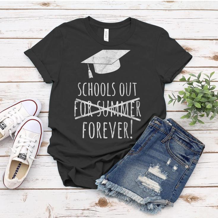 Schools Out Forever Graduation Laston Day Of School Women T-shirt Unique Gifts
