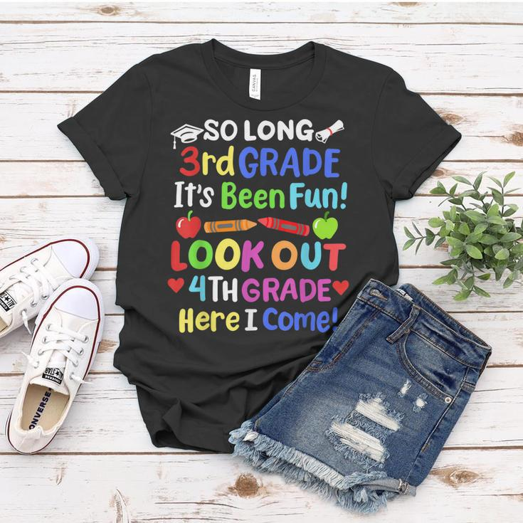 So Long 3Rd Grade Happy Last Day Of School Class Of 2023 Women T-shirt Unique Gifts