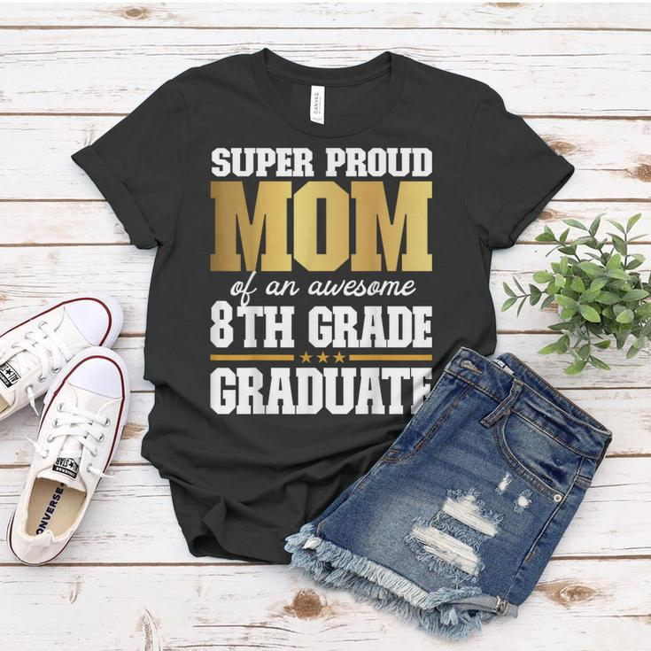 Super Proud Mom Of An Awesome 8Th Grade Graduate 2023 2024 Women T-shirt Personalized Gifts