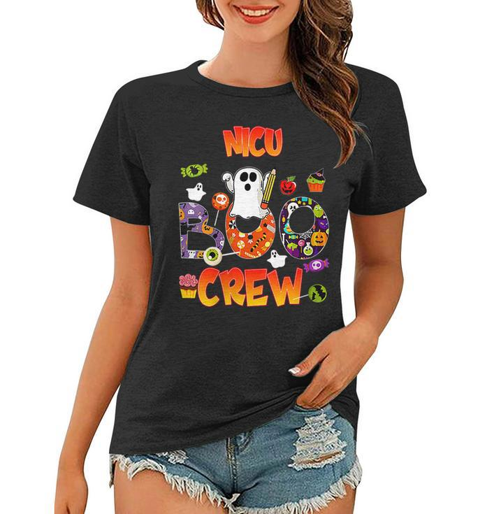 Halloween Nicu Boo CrewNicu Halloween Women T-shirt