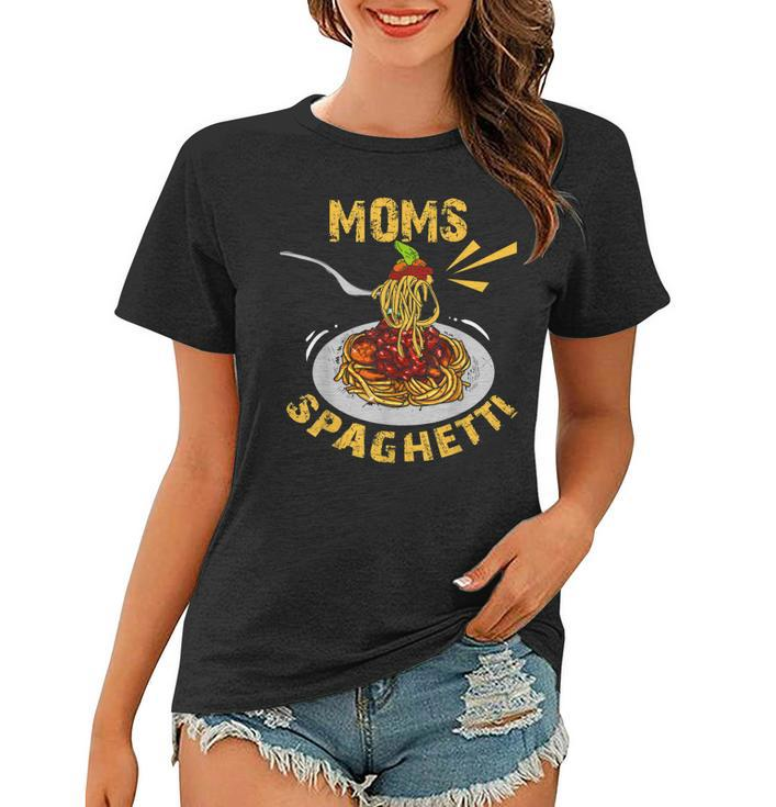 Moms Spaghetti Food Lovers Mothers Day Novelty  Gift For Women Women T-shirt