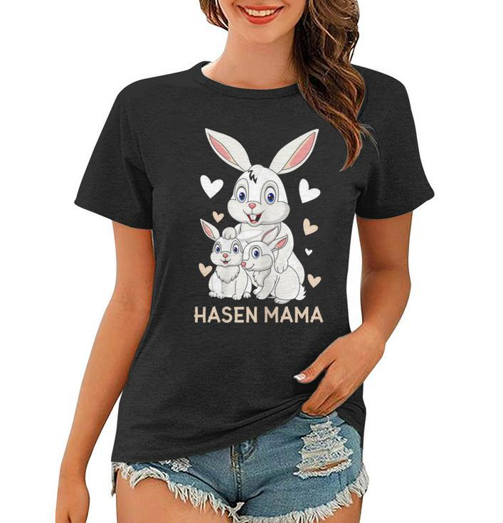 Rabbit Mum Design Cute Bunny Outfit For Girls  Gift For Women Women T-shirt
