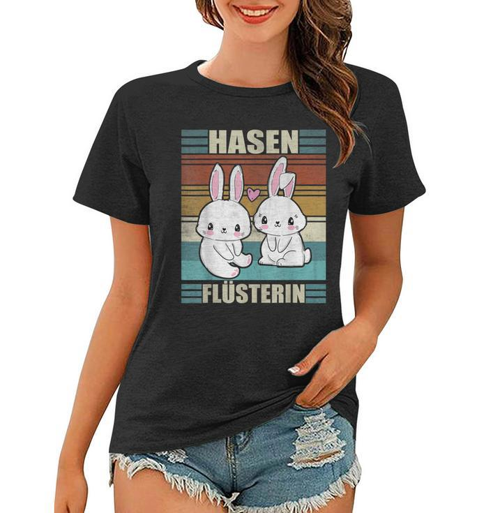 Rabbit Whispering Cute Rabbit Mum Rabbit  Gift For Women Women T-shirt