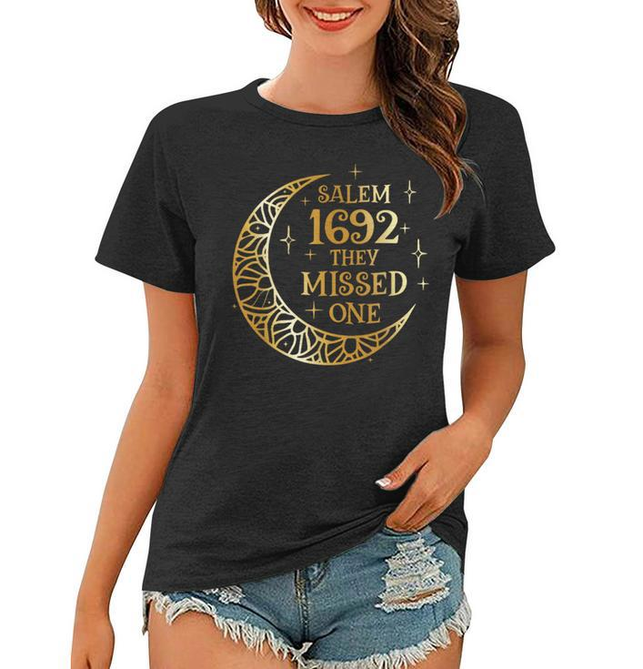 Salem 1692 They Missed One Vintage For Women T-shirt