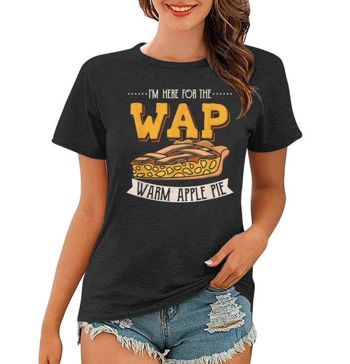 Wap Warm Apple Pie Funny Christmas Eve Design Xmas  Women T-shirt