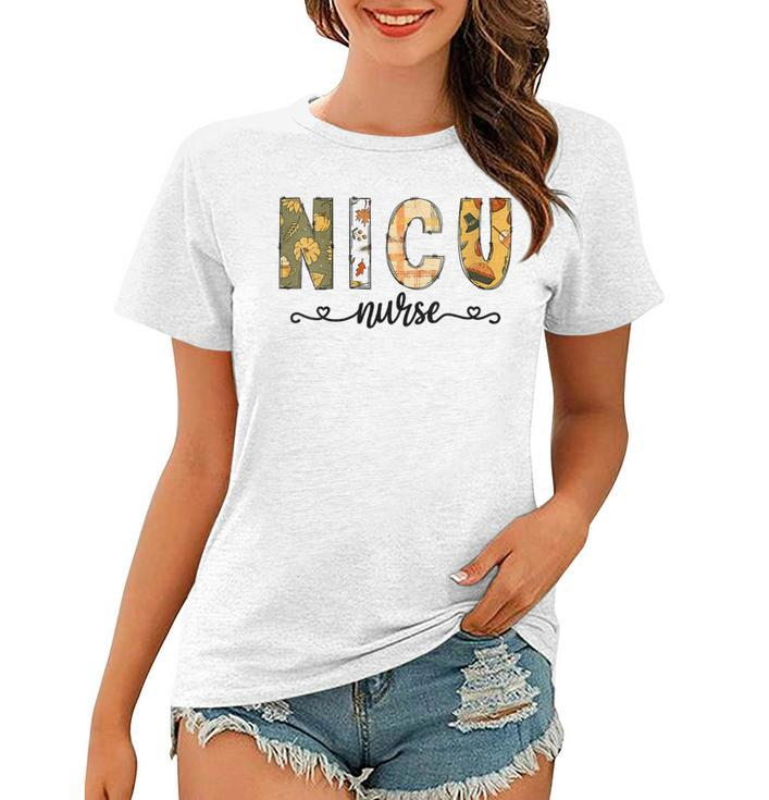 Nicu Nurse Fall Halloween For Women T-shirt