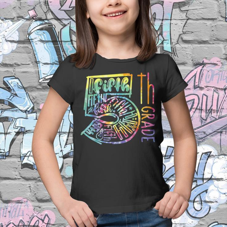 5Th Grade Typography Team Fifth Grade Teacher Back To School Teacher Gifts Youth T-shirt
