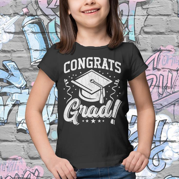 Congrats Grad Funny Graduate Graduation Graphic Youth T-shirt