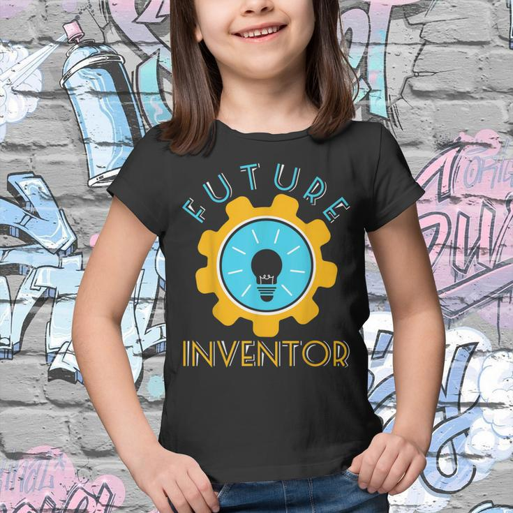 Future Inventor Future Scientist Squad Lightbulb Creator Kid Youth T-shirt