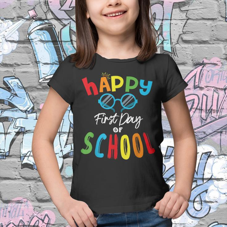 Happy First Day Of School Boys Girls Teachers Back To School Youth T-shirt
