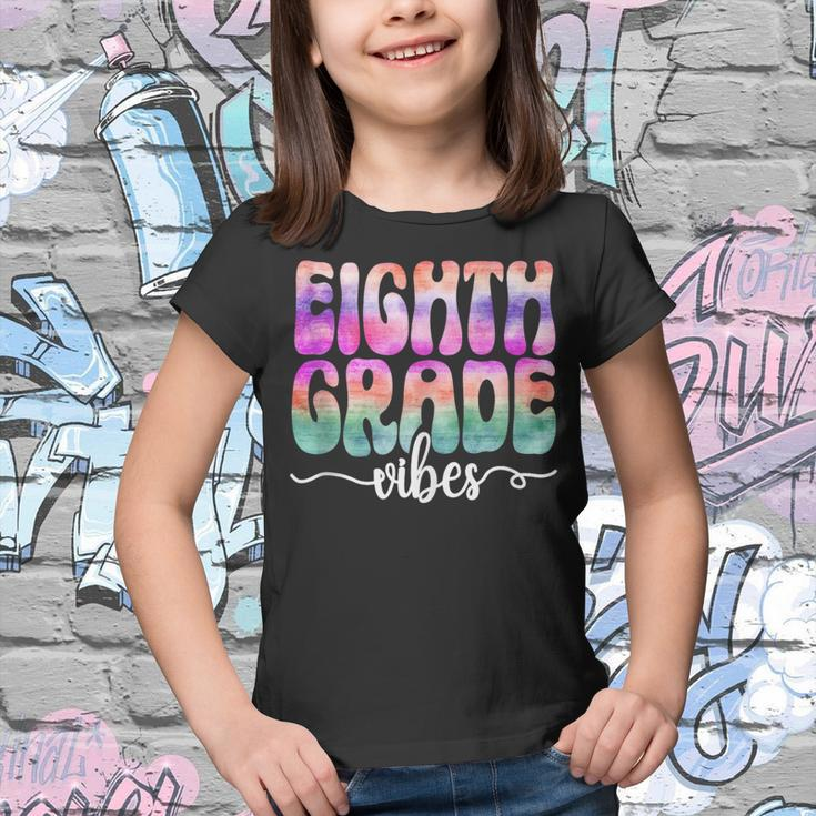 Hello 8Th Grade Vibes Teacher Back To School 8Th Grade Squad Teacher Gifts Youth T-shirt