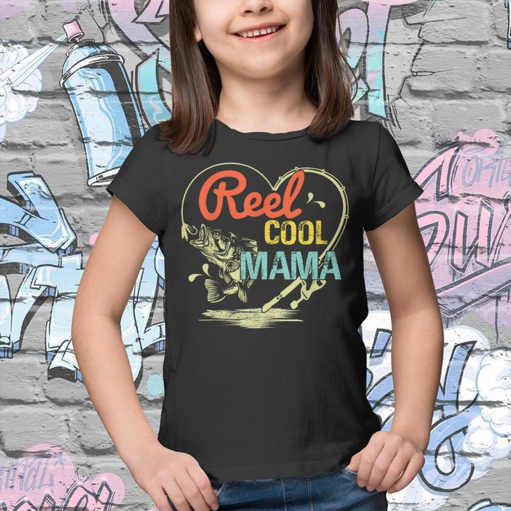Reel Cool Mama Fishing Mothers Day For Womens Gift For Women Youth T-shirt