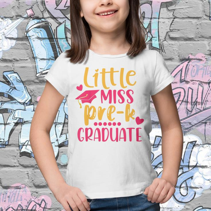 Kids Lil’ Miss Pre-K Graduate Pre-K Graduation Last Day Of School Youth T-shirt